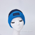 Jacquard knitted beanie caps for adult